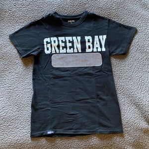 Green Bay black t-shirt